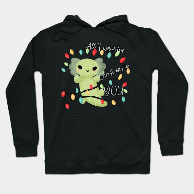 All I want for Christmas Hoodie by LonePokemo